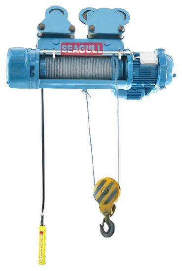 5t Three Phase/Single Phase Single Speed/Double Speed Electric Wire Rope Hoist