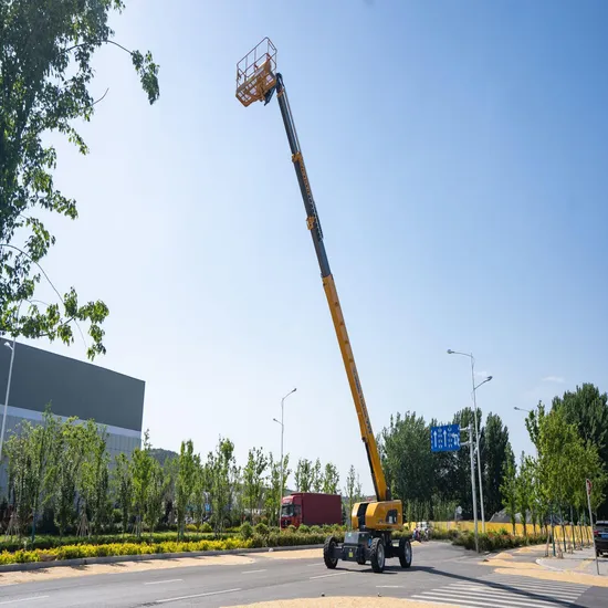 40m Electric or Diesel Engine Telescopic Boom Lift with CE Certification