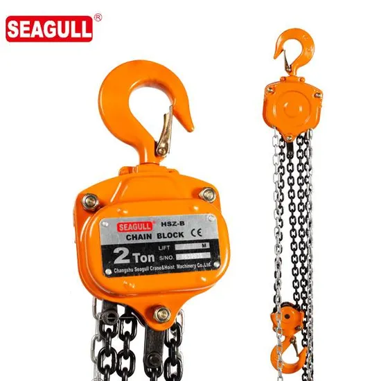 Durable CE Certified Chain Block for Industrial Lifting Applications
