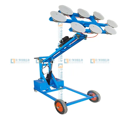 300kg Heavy Glass Handling Lifting Trolley Glass Lifting Car
