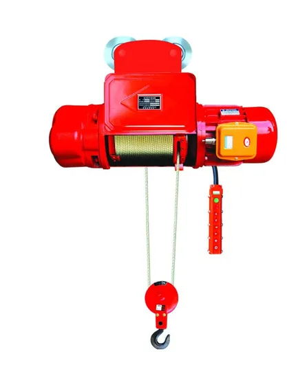 220V 380V 9m Electric Wire Rope Chain Hoist Electric Lift Winch