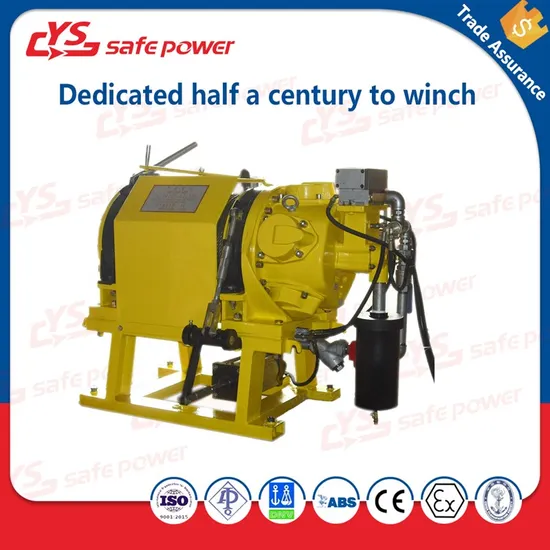 Air Winch with with Large Cable Storage Wire Rope