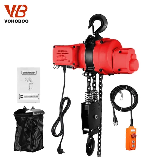 Single Phase Mini Small Portable Electric Chain Hoist