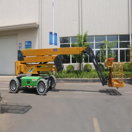 Boom Climber System: 20m Electric Elevating Arm with 256kg Capacity Articulated Lift