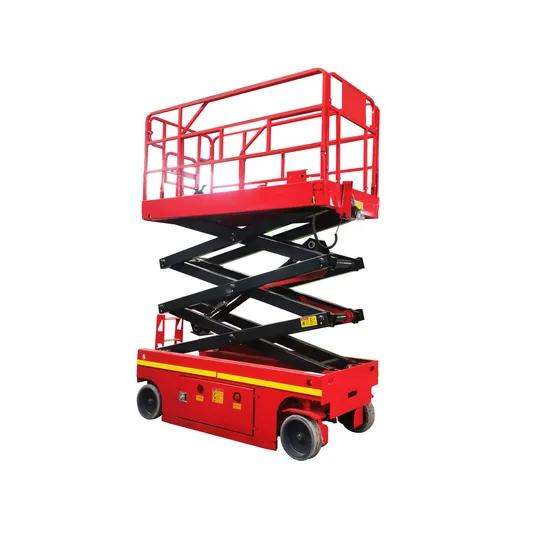 6m 8m 10m Small Automatic Skylift Mobile Lifter Scaffolding Mini Hydraulic Scissor Lift Tables Platform for Aerial Work