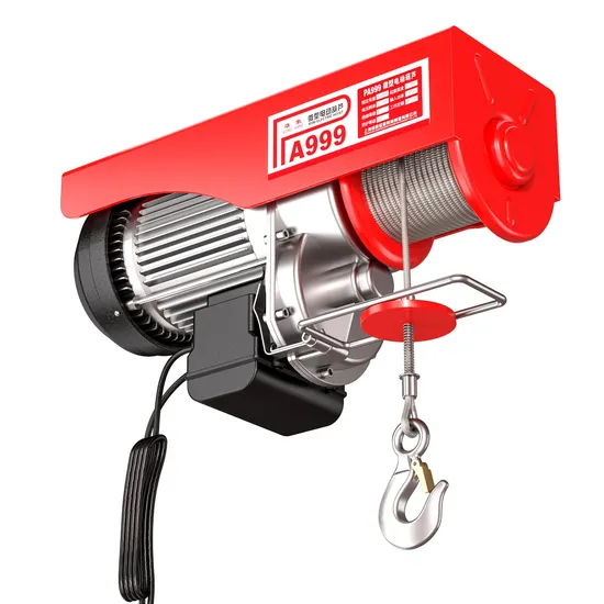 Juli Hot Sale PA Mini Electric Hoist 200kg 300kg 400kg 500kg