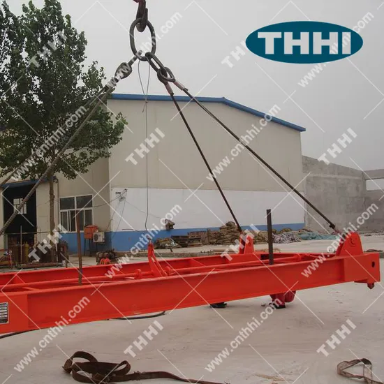 China Supply 40feet Semi-Automatic Container Lifting Spreader