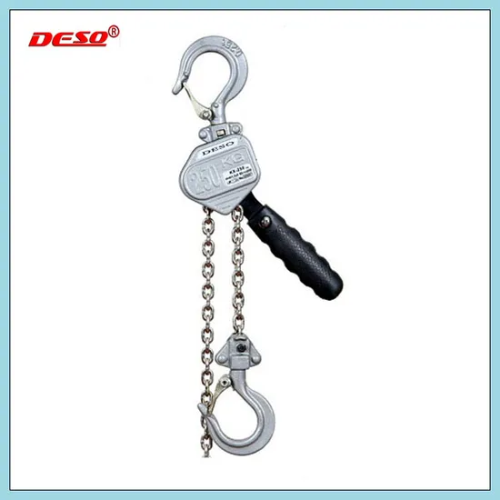 Aluminum Hand Lever Alloy Chain Block / Hoist