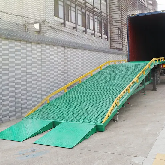 Heavy Duty Adjustable Warehouse Mobile Dock Ramp