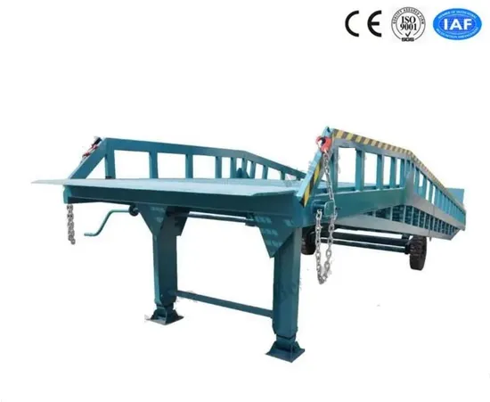 10 Ton Container Loading Mobile Dock Ramp for Warehouse