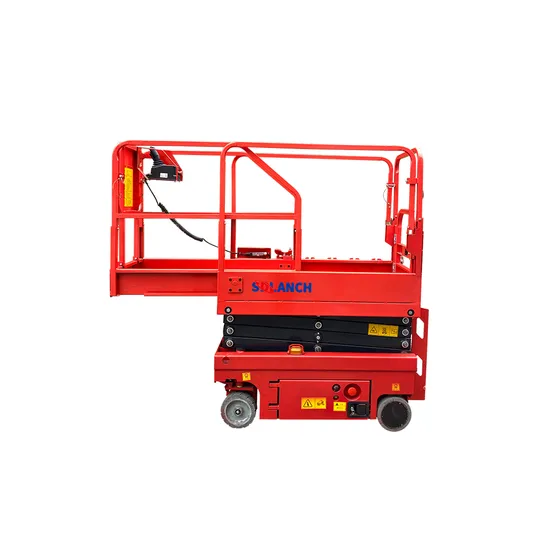 Easy Operation Safety Fast Moving Large Platform Hydraulic Mobile Scissor Lift Tables