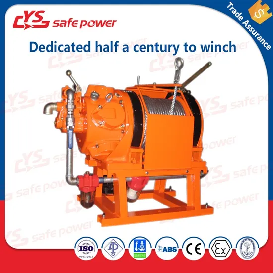 Jqhsp-50*12 Trawl Winch with Automatical Spooling Double Braking