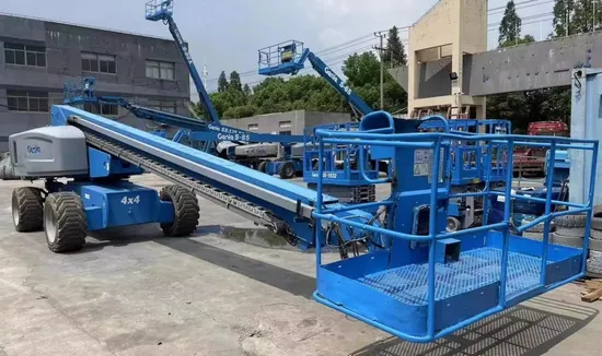 Cheap Used Genie S80 28m Street Lamp Maintenance Telescopic Arm Lifting Platform Straight Arm New Aerial Work Vehicle