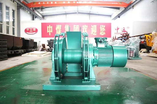 Highly Efficient Dispatching Winches with Electric Drive