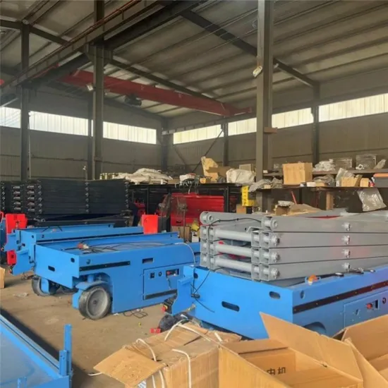 Man Aerial Platform Electric Hydraulic Small Scissor Lifts 4-14m