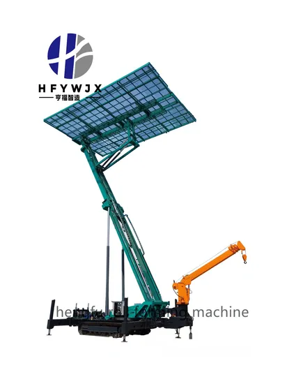 18.5-Meter Vehicle-Type Hydraulic Lifting Platform for High-Altitude Roll Forming Machine.
