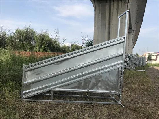 Galvanized Livestock Equipment Cattle Ramp Cattle Yard Loading Ramp