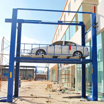 4m 10ton Cargo Lift-Four Post Car Lift or Cargo Lift Used Factory and Warehouse Cargo Lift