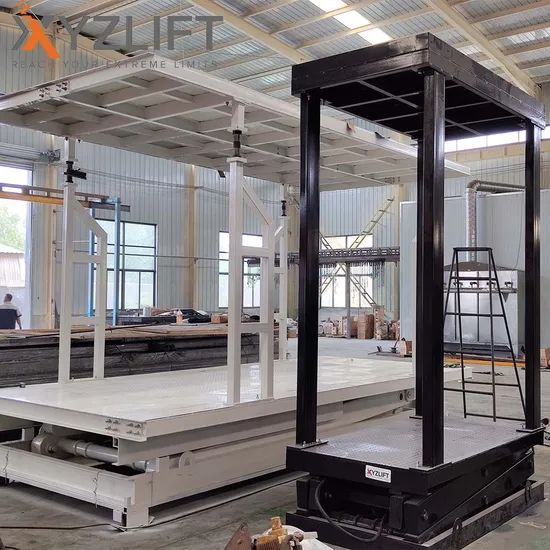 Garage Lift Equipment Basement Parking Double Decker Hydraulic Scissor Car Lift