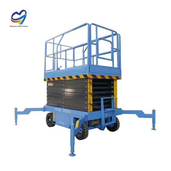 9m Scissor Lift Rough Terrain Electric Hydraulic Scissor Lift