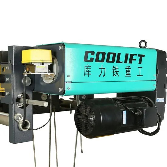 Cwhs-10t-H6m 0.8/5.0 M/Min 740kg Steel Wire Rope Electric Hoist