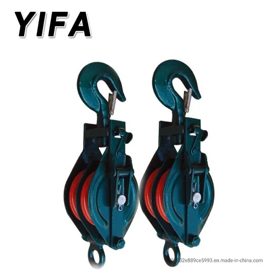 K Type Pulley Block with Hook