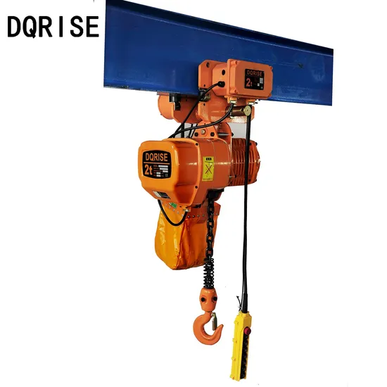 High-Performance 2t Lifting Electric Chain Hoist Suitable for Various Work Environments