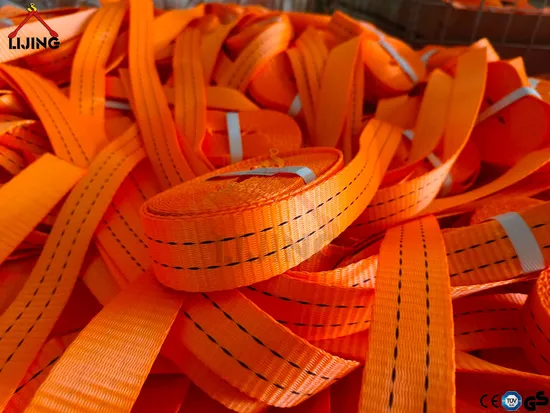 2000kg Custom Wholesale High Tensile Polyester Belt Strap for Ratchet Tie Down