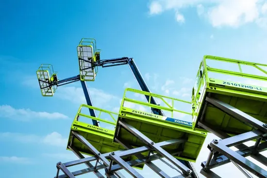 12m Working Height Zoomlion Man Lift Zs1012HD Self Propelled Scissor Lift Aerial Working Platform