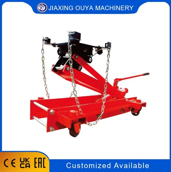 2t Hydraulic Transmission Jack Garage Repair Equipment to Assist Engine Transpose