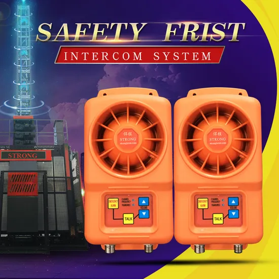 3 Frenquencies Construction Interphone Elevator Security