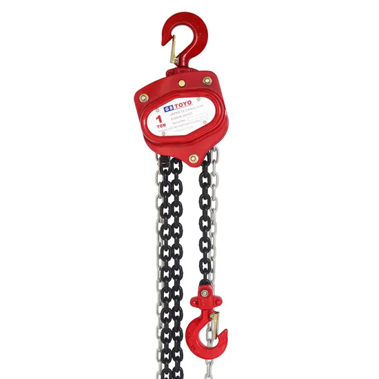 Gstoyo Brand Chain Block Hoist with Grade 80 Load Chain