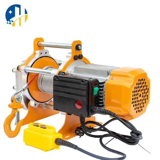 Lihua OEM Logo Aluminum Shell Hoist with Factory Price
