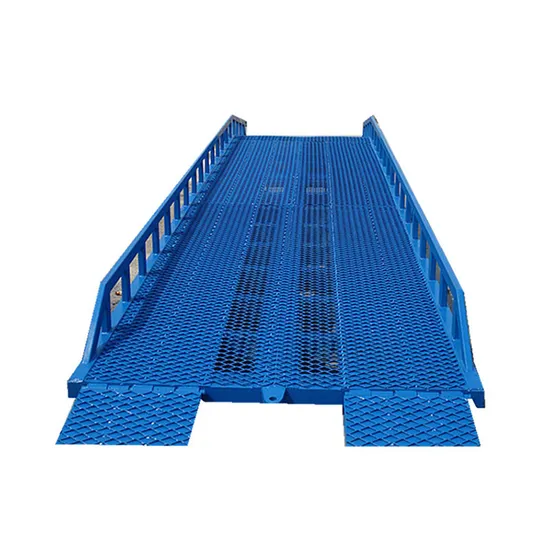 Hydraulic Container Loading Dock Ramp for Forklift Mobile Yard Ramp