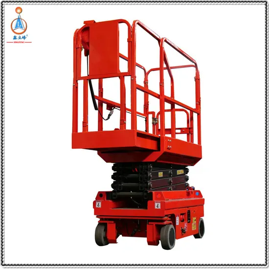 Electric Crawler Terrain Rough Working Environment Hydraulic Tracked Scissor Lift