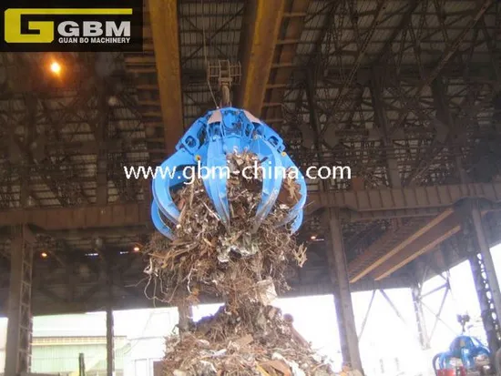 Electro Hydraulic Orange Peel Grab (Stone Scrap Rubbish)