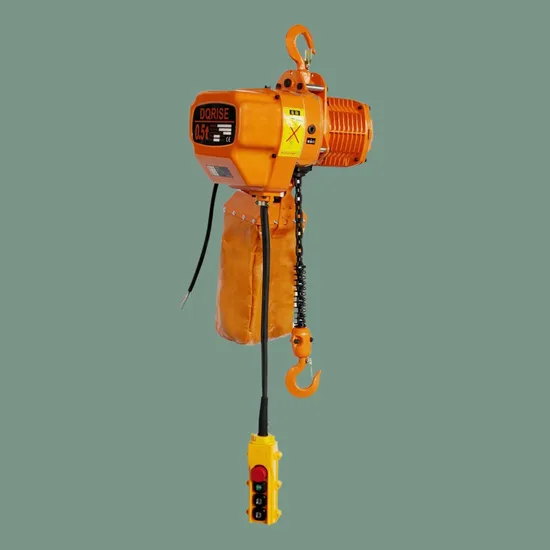 500kg 0.5t Electric Hoist Chain Lifting Electric Hoist with Hook