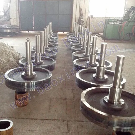 Factory Custom Gantry Crane Steel Drive Overhead Wheel for Lifting Equipment