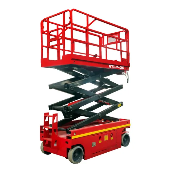 Wheeled 8 M 10 M Aerial Skylift, Mobile Lifter Scaffolding Electric Hydraulic Scissor Lift Platform