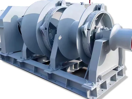 Marine Hydraulic Crane Winch with Self-Locking Brake