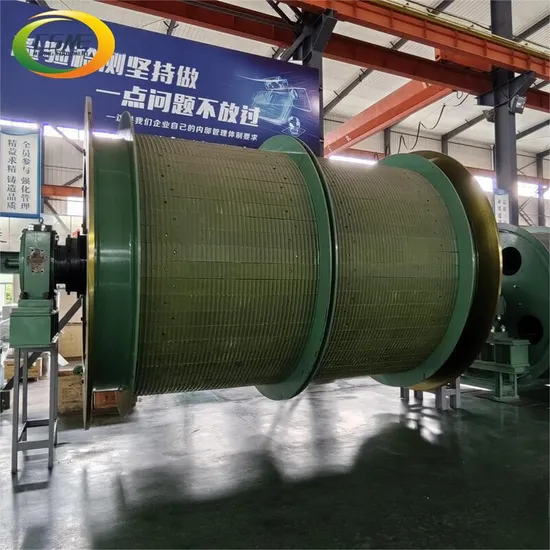Good Quality Mining Use Long Cable Capacity Electric Wire Rope Double Speed Winder