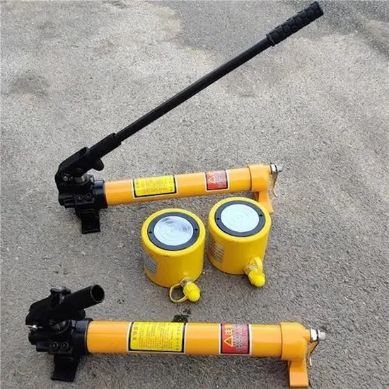 Satec 100ton SMC Single Acting Hollow Plunger Jack