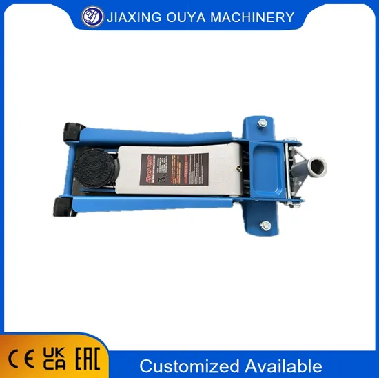Low Profile & Double Pumps Hydraulic Garage Jack Floor Jack for Car Repair Lifting
