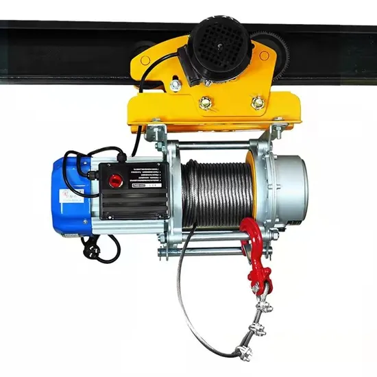 400kg 500 Cdk Type Mini Electric Hoist with Electric Moving Trolley