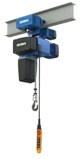 250kg-16 Chinses Brand European-Style Electric Chain Crane Hoist with Electric Trolley