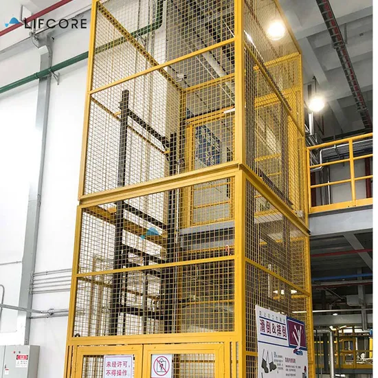 500kg Elevator Cheap Home Lift Wall Mounted Cargo Lifts