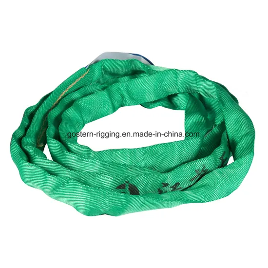 Round Soft Flexible Fiber Polyester Sling