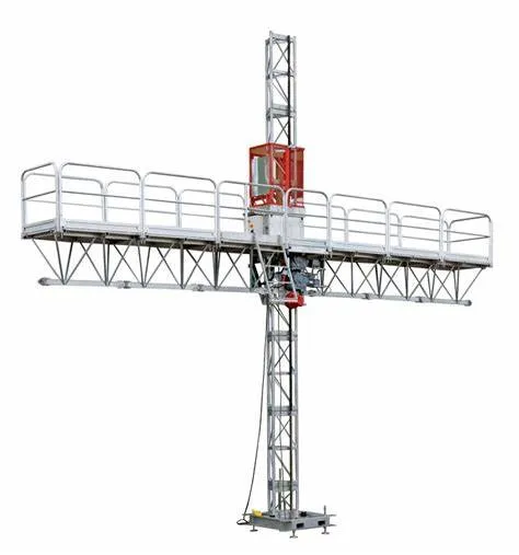 Auto Platform Single Twin Mast Section Work Climber Platform