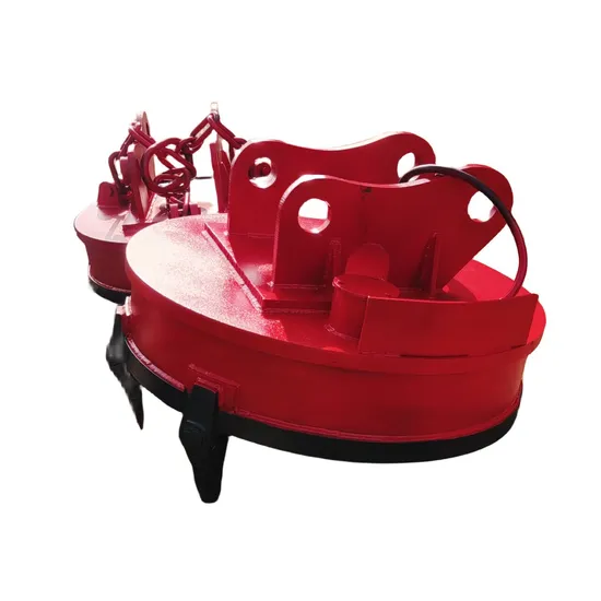 Lifting Magnet Excavator Permanent Round Magnet for Scrap Iran