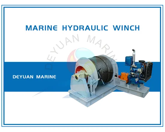Marine Waterfall Winch